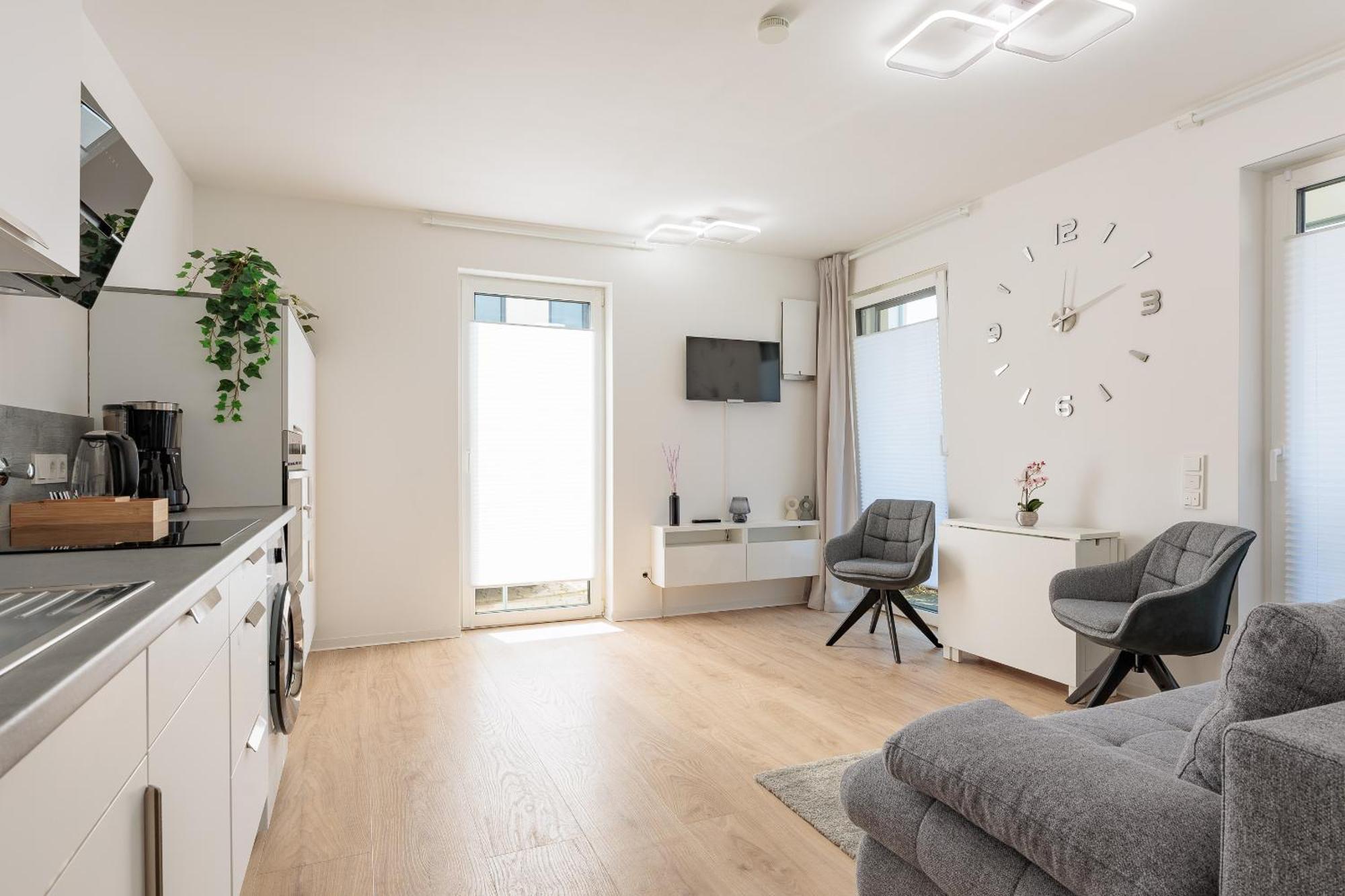Apartment Zum Wohlfuehlen Mit 2 Zimmern I Garten I Terrasse I Kuechenzeile I Pkw-Parkplatz Ibbenbüren Eksteriør billede